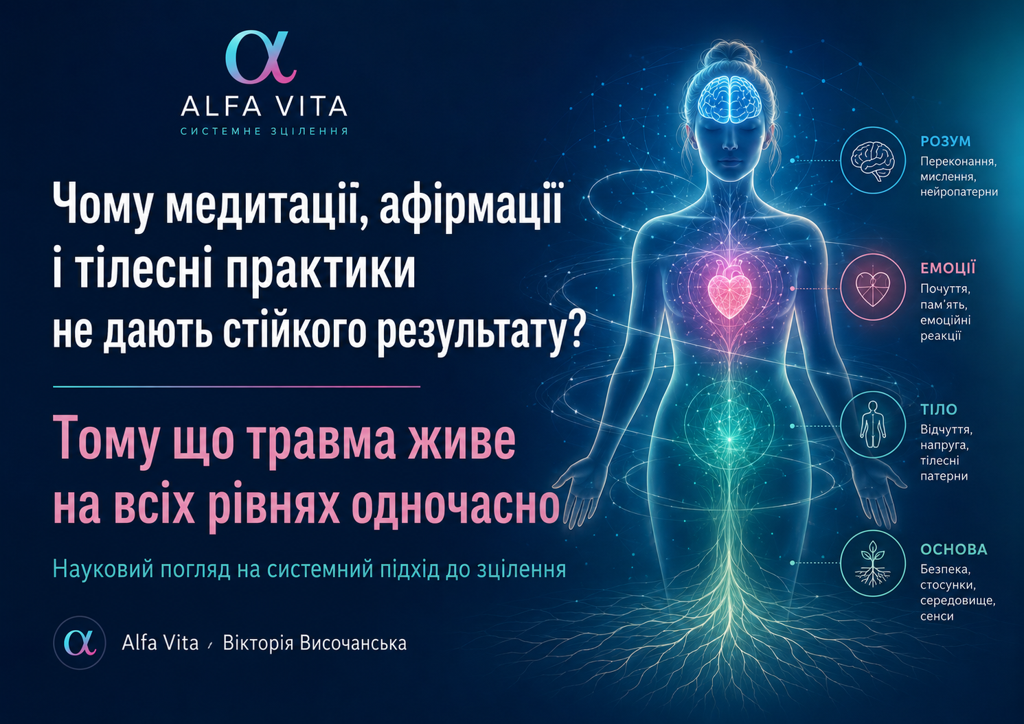 Системний підхід до зцілення: чому працювати з одним рівнем недостатньо